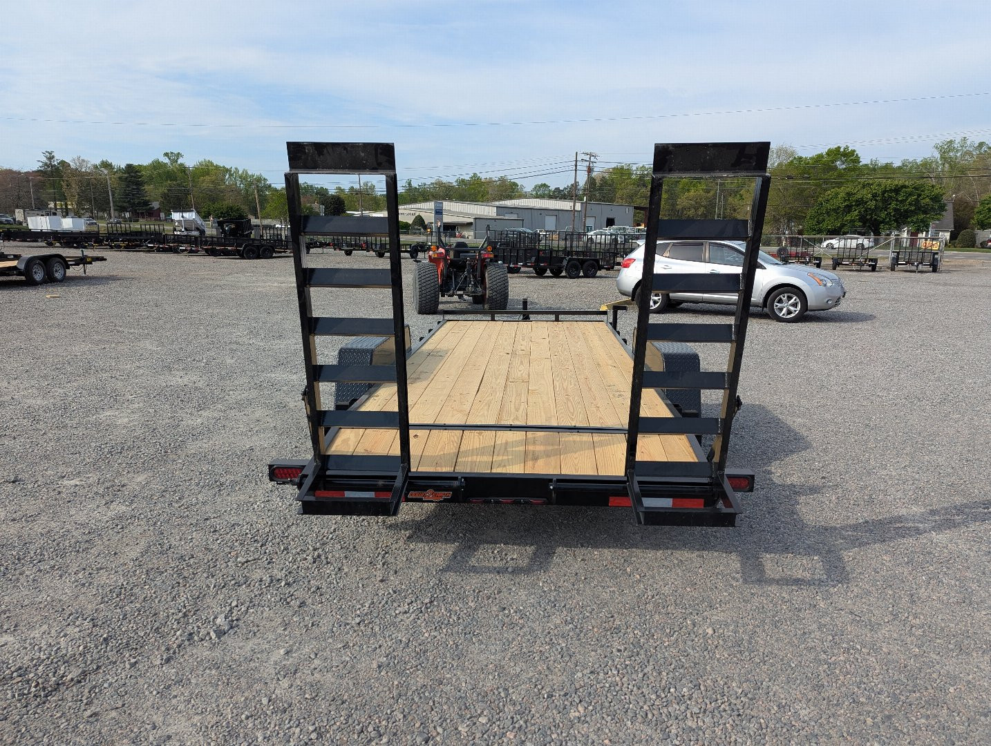 New 2025 Down 2 Earth Trailers 20ft 10K w/ Fold Up Ramps