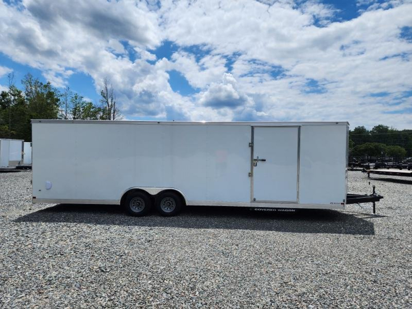 New 2025 Covered Wagon 8.5x28 10K Gold Series w/ Ramp & 6" Extra Height