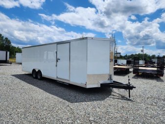 New 2025 Covered Wagon 8.5x28 10K Gold Series w/ Ramp & 6  Extra Height