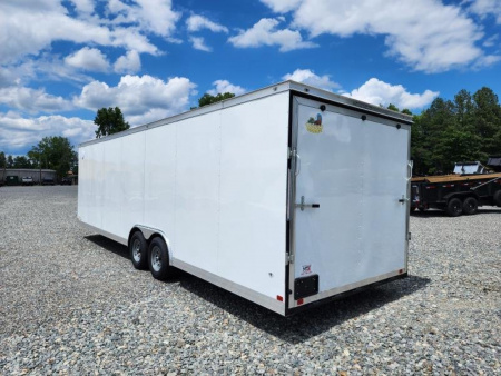 New 2025 Covered Wagon 8.5x28 10K Gold Series w/ Ramp & 6" Extra Height