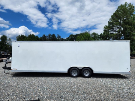 New 2025 Covered Wagon 8.5x28 10K Gold Series w/ Ramp & 6" Extra Height