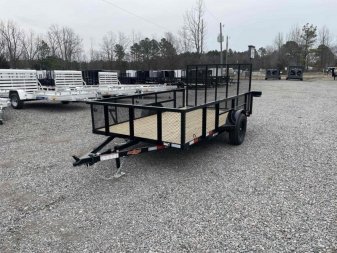 New 2025 Down 2 Earth Trailers 6x12 w/ Gate & 2' Exp Sides