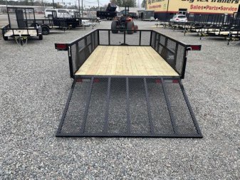 New 2025 Down 2 Earth Trailers 6x12 w/ Gate & 2' Exp Sides