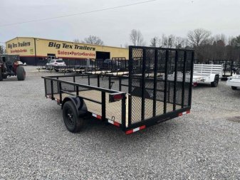 New 2025 Down 2 Earth Trailers 6x12 w/ Gate & 2' Exp Sides