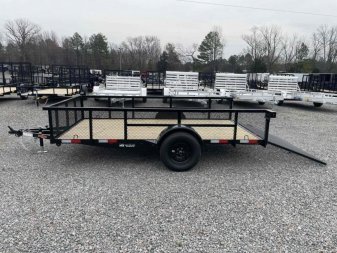 New 2025 Down 2 Earth Trailers 6x12 w/ Gate & 2' Exp Sides