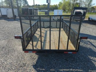 New 2025 Down 2 Earth Trailers 6x10 w/ 2ft Expanded Sides and Gate