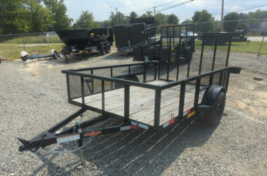 New 2025 Down 2 Earth Trailers 6x10 w/ 2ft Expanded Sides and Gate