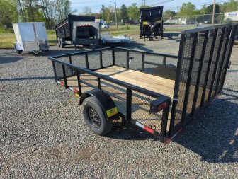 New 2025 Down 2 Earth Trailers 6x10 w/ 2ft Expanded Sides and Gate