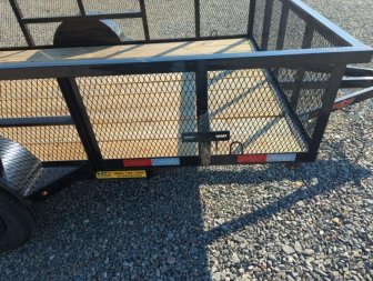 New 2025 Down 2 Earth Trailers 6x10 w/ 2ft Expanded Sides and Gate