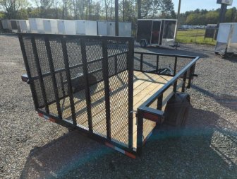 New 2025 Down 2 Earth Trailers 6x10 w/ 2ft Expanded Sides and Gate