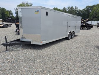 New 2025 Covered Wagon 8.5x24 10K Gold Series w/ Ramp & Escape Door