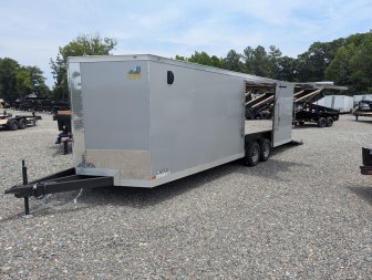 New 2025 Covered Wagon 8.5x24 10K Gold Series w/ Ramp & Escape Door