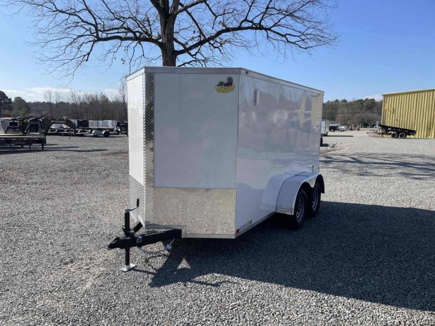New 2025 Covered Wagon 6x12 7K Gold Series w/ Double Doors