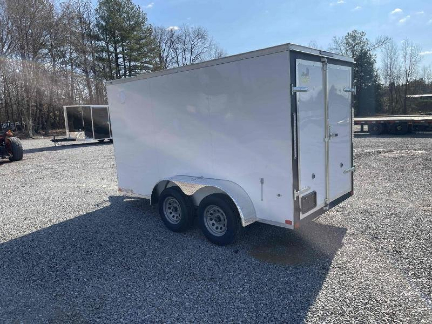 New 2025 Covered Wagon 6x12 7K Gold Series w/ Double Doors
