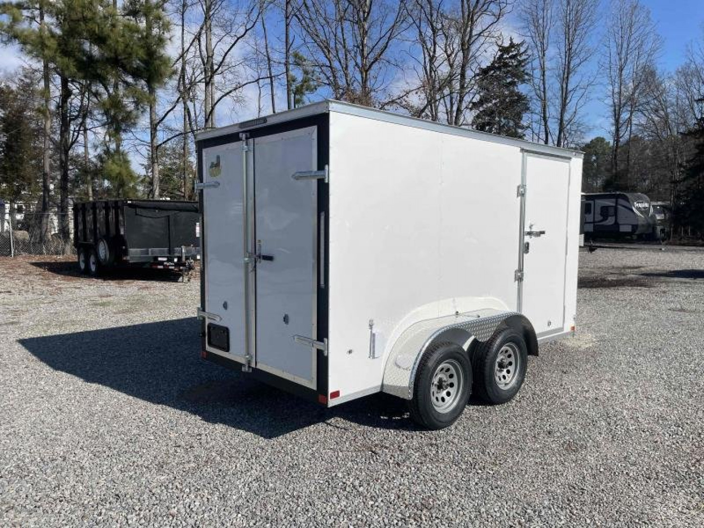 New 2025 Covered Wagon 6x12 7K Gold Series w/ Double Doors