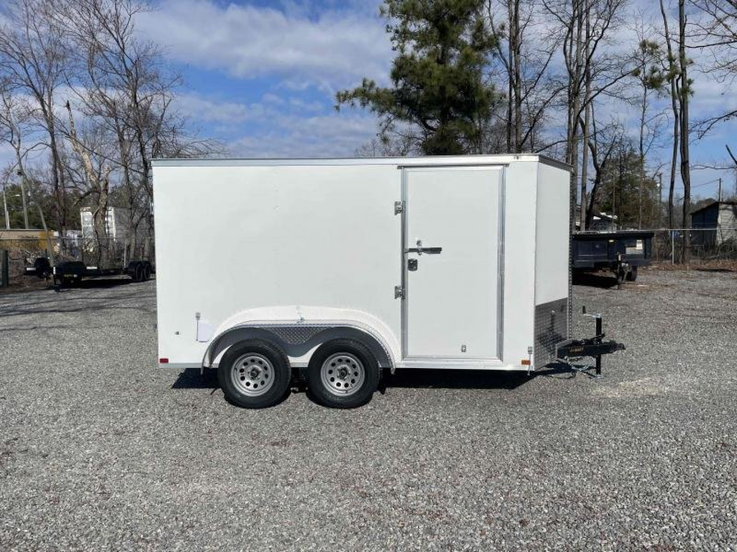 New 2025 Covered Wagon 6x12 7K Gold Series w/ Double Doors