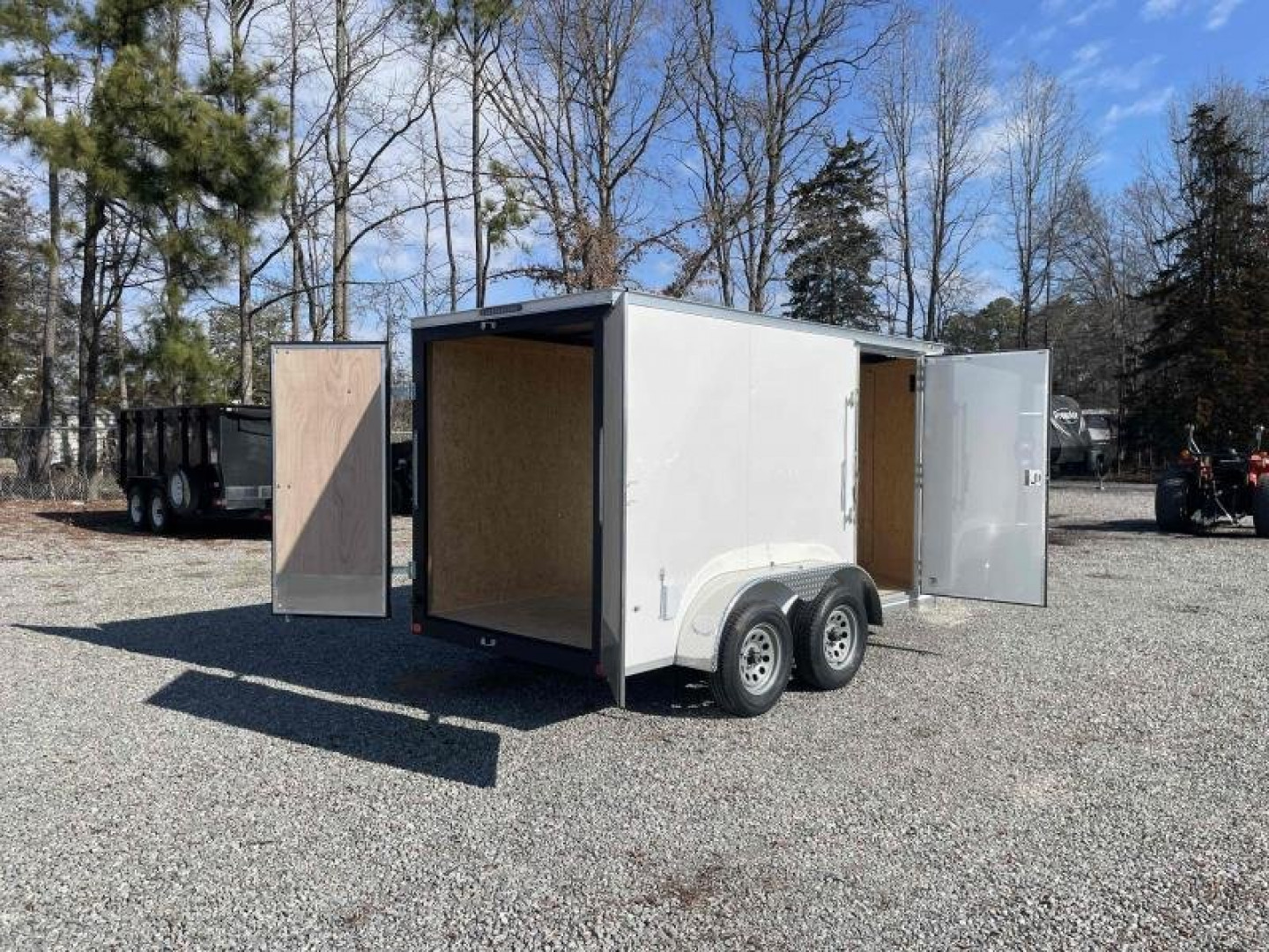 New 2025 Covered Wagon 6x12 7K Gold Series w/ Double Doors