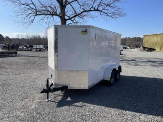 New 2025 Covered Wagon 6x12 7K Gold Series w/ Double Doors