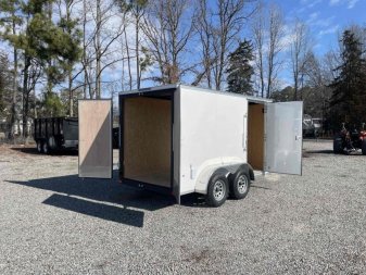 New 2025 Covered Wagon 6x12 7K Gold Series w/ Double Doors