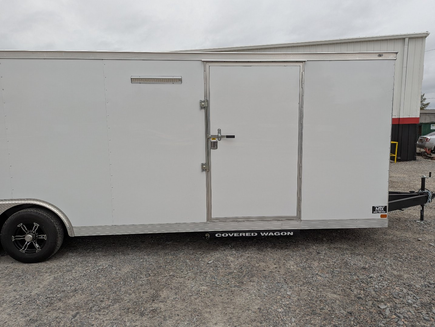 New 2025 Covered Wagon 8.5x28 10K Gold Series w/ Ramp, 7' Interior Height & Finished Interior