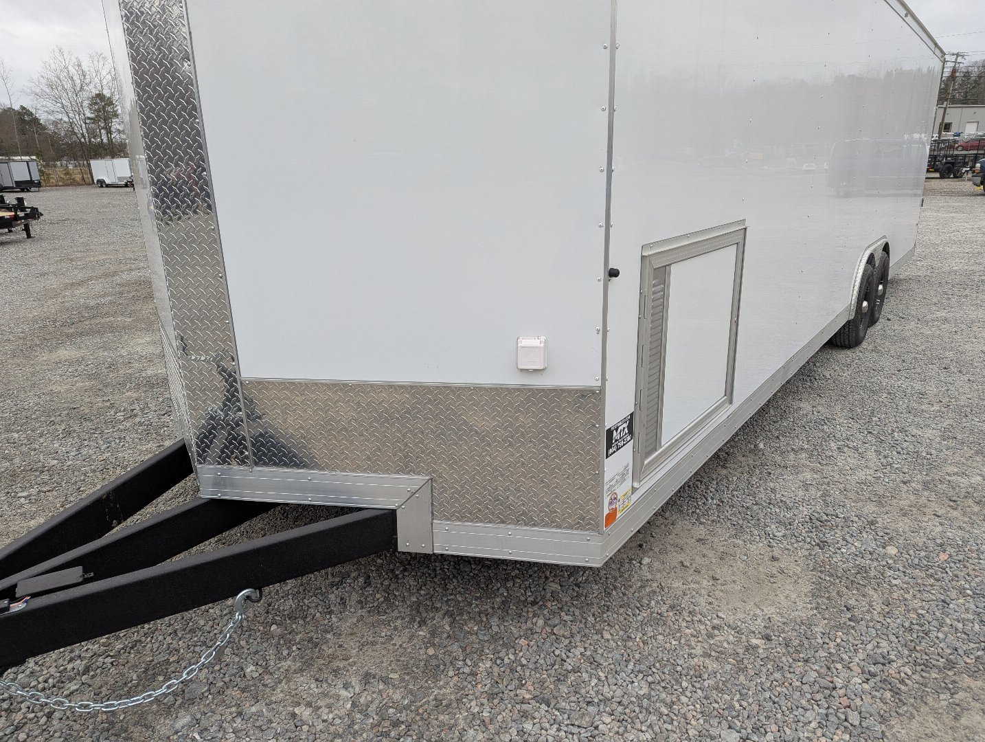 New 2025 Covered Wagon 8.5x28 10K Gold Series w/ Ramp, 7' Interior Height & Finished Interior