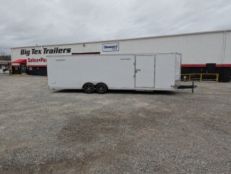 New 2025 Covered Wagon 8.5x28 10K Gold Series w/ Ramp, 7' Interior Height & Finished Interior