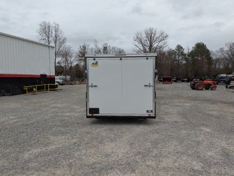 New 2025 Covered Wagon 8.5x28 10K Gold Series w/ Ramp, 7' Interior Height & Finished Interior