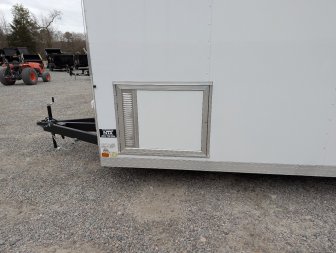 New 2025 Covered Wagon 8.5x28 10K Gold Series w/ Ramp, 7' Interior Height & Finished Interior