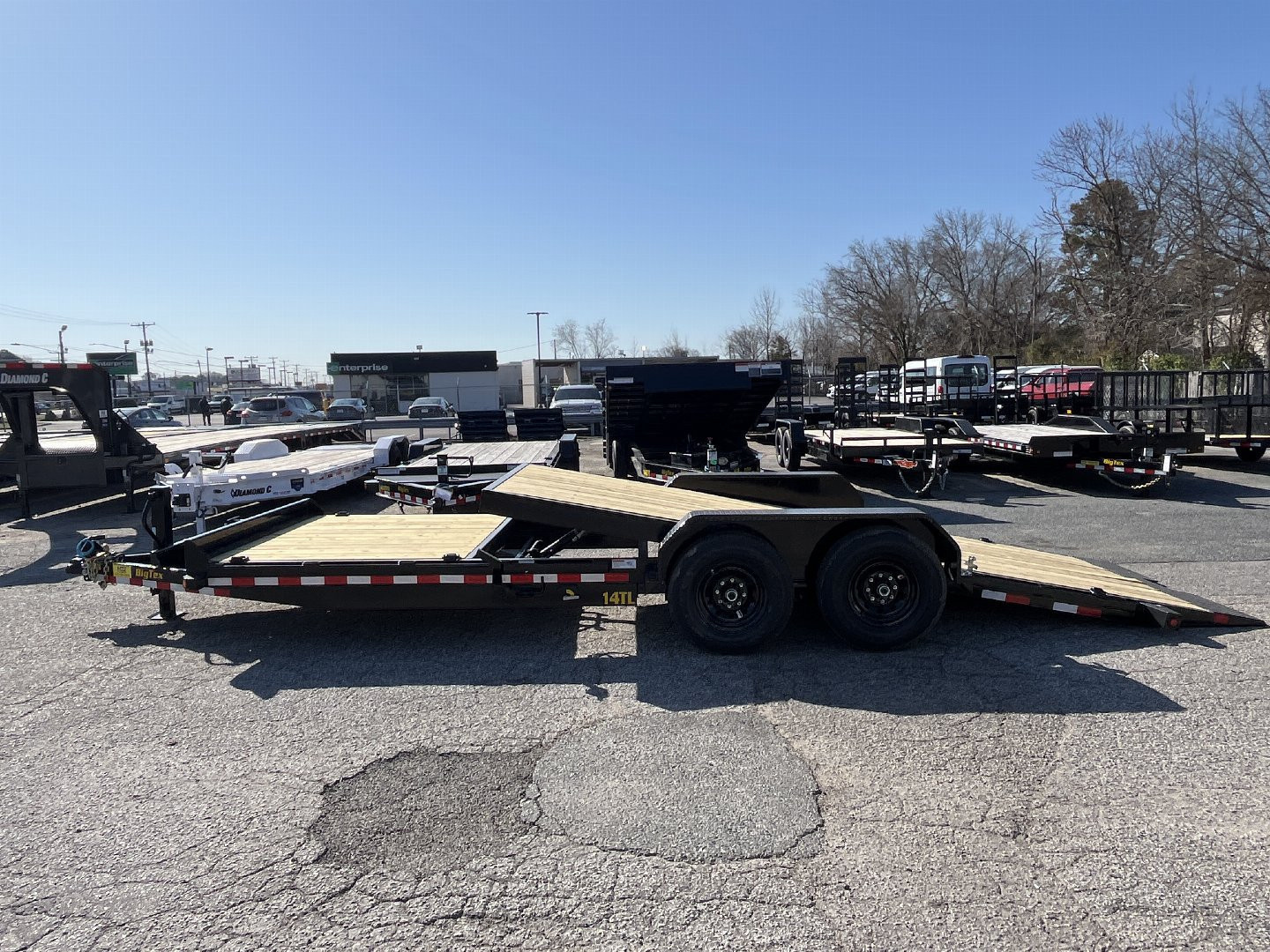 New 2025 Big Tex 22' 14TL 14K Tilt Trailer