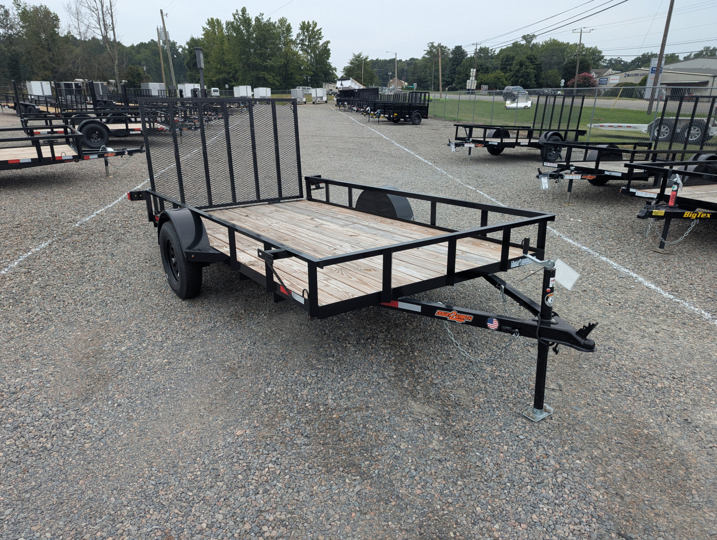 New 2025 Down 2 Earth Trailers 6x12 w/ Gate