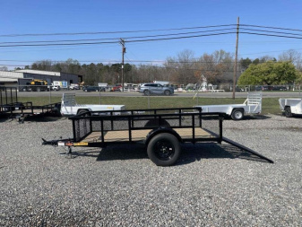 New 2025 Down 2 Earth 5x10 w/ 2ft Expanded Sides and Gate