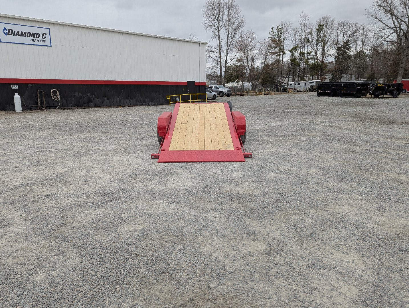 New 2025 Diamond C HDT 208 22' Tilt Equipment Trailer 18000 GVWR