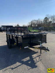 New 2025 Big Tex 6x10 35SV w/ Solid Sides & 4' Spring Assist Gate