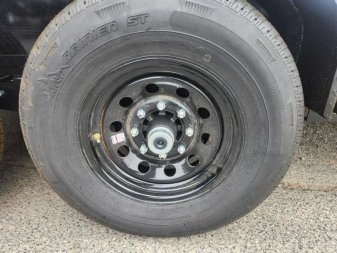 New 2025 Big Tex 14EB 20' 14K Economy Equipment Trailer w/ Fold Up Ramp