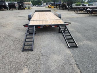 New 2025 Big Tex 14EB 20' 14K Economy Equipment Trailer w/ Fold Up Ramp