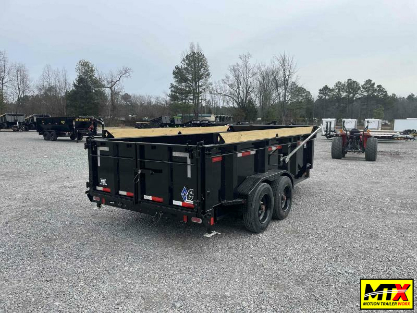 New 2025 Diamond C LPT 208 7x14 Pacesetter Edition Telescopic Dump Trailer 18000 GVWR