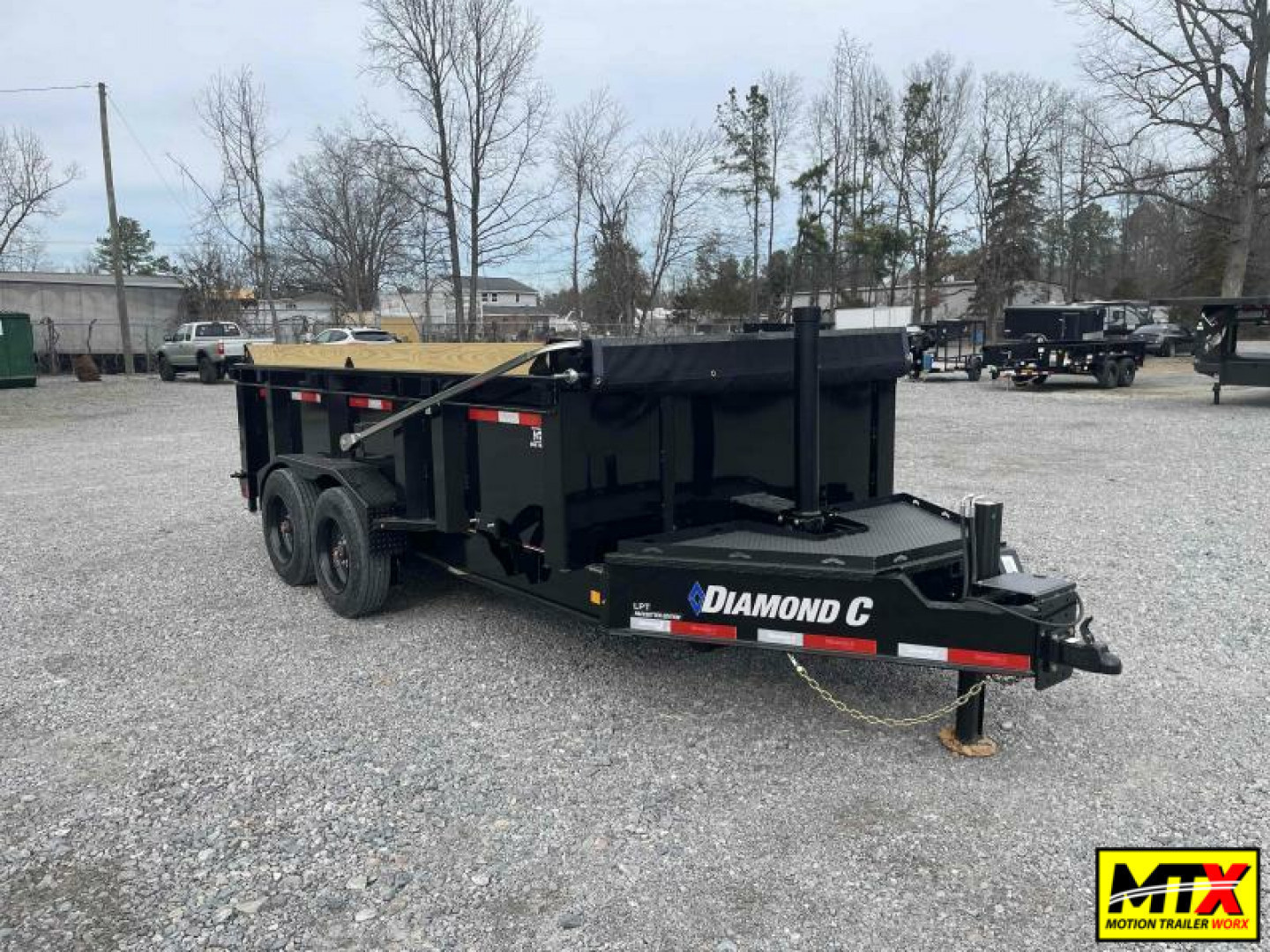 New 2025 Diamond C LPT 208 7x14 Pacesetter Edition Telescopic Dump Trailer 18000 GVWR
