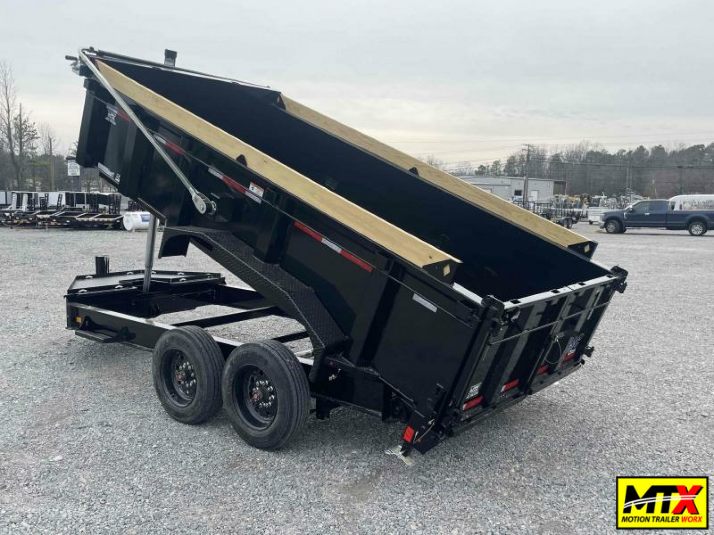 New 2025 Diamond C LPT 208 7x14 Pacesetter Edition Telescopic Dump Trailer 18000 GVWR