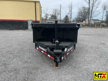 New 2025 Diamond C LPT 208 7x14 Pacesetter Edition Telescopic Dump Trailer 18000 GVWR