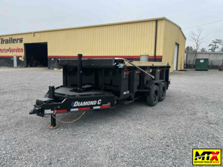 New 2025 Diamond C LPT 208 7x14 Pacesetter Edition Telescopic Dump Trailer 18000 GVWR