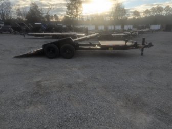 New 2025 Down 2 Earth Trailers 22ft 14K w/ Wood Deck Gravity Tilt Carhauler