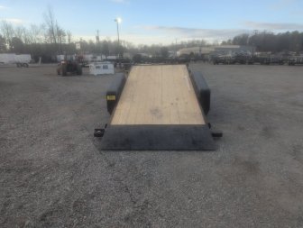 New 2025 Down 2 Earth Trailers 22ft 14K w/ Wood Deck Gravity Tilt Carhauler
