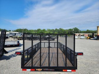 New 2025 Down 2 Earth Trailers 6x14 w/ Gate & 2' Exp Sides