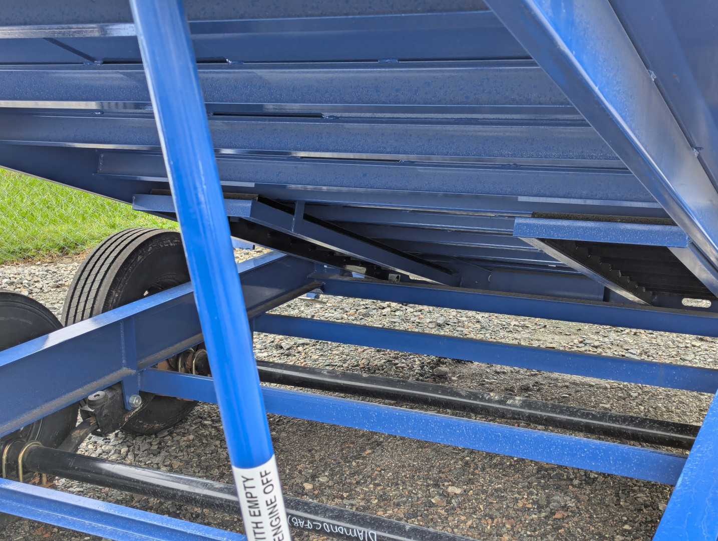 New 2025 Diamond C LPT 207 7x14 Telescopic Dump Trailer 14900 GVWR *Includes an instant $1500 rebate, ends Sept 26th*