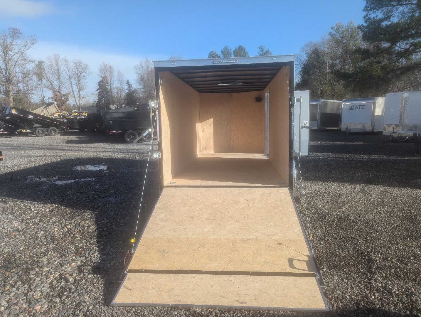 New 2025 Covered Wagon 7x16 Gold Series w/ Ramp Door