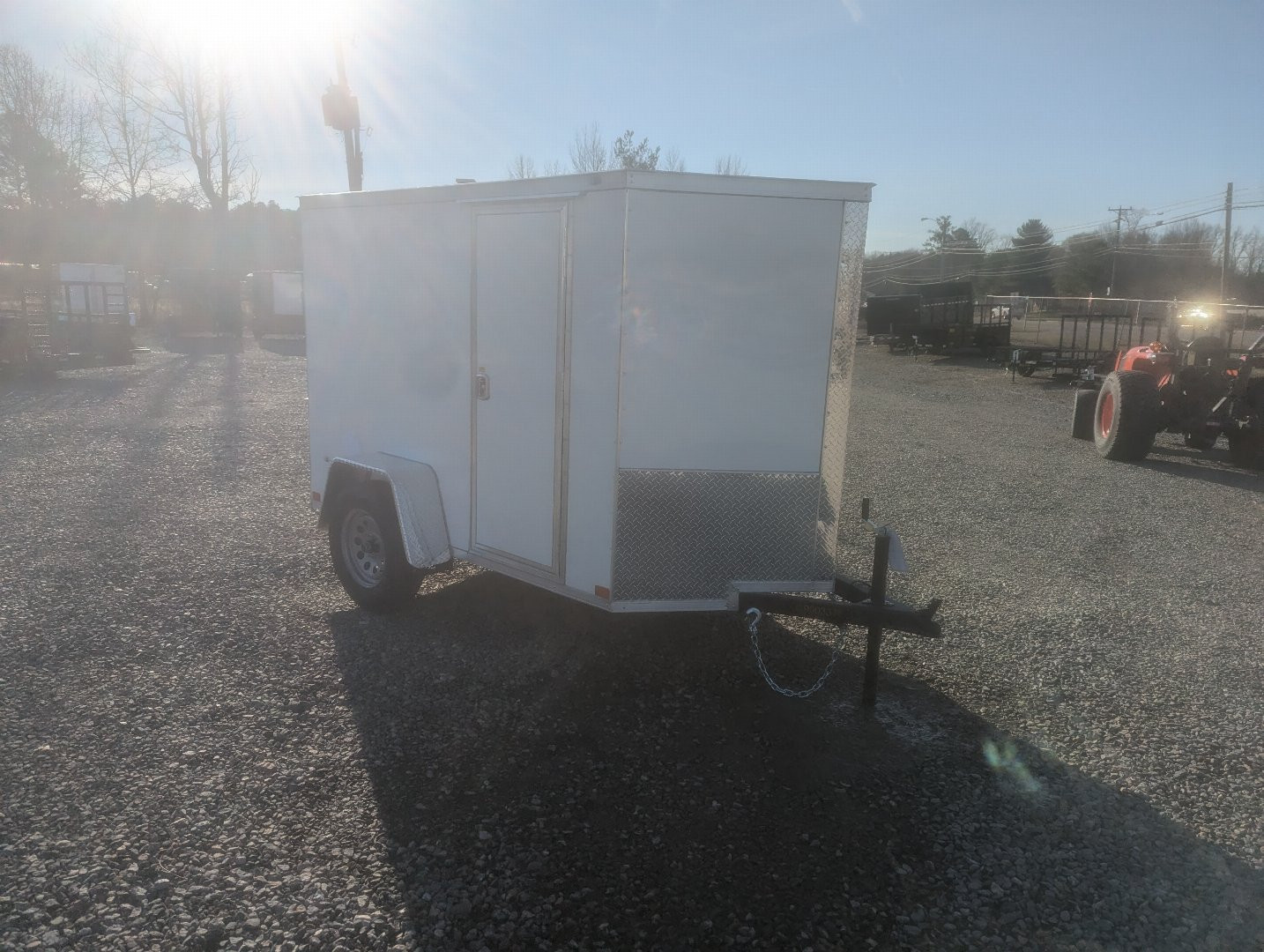 New 2025 Covered Wagon 5x8 Gold Series w/ Extra Height & Ramp