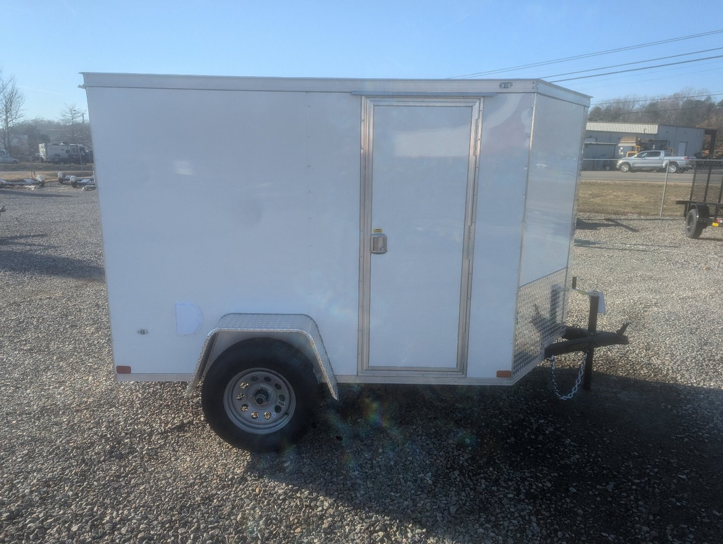 New 2025 Covered Wagon 5x8 Gold Series w/ Extra Height & Ramp
