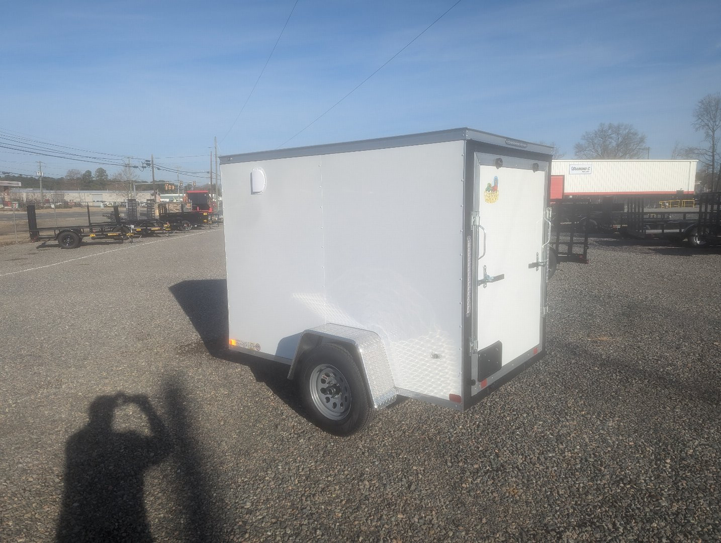 New 2025 Covered Wagon 5x8 Gold Series w/ Extra Height & Ramp