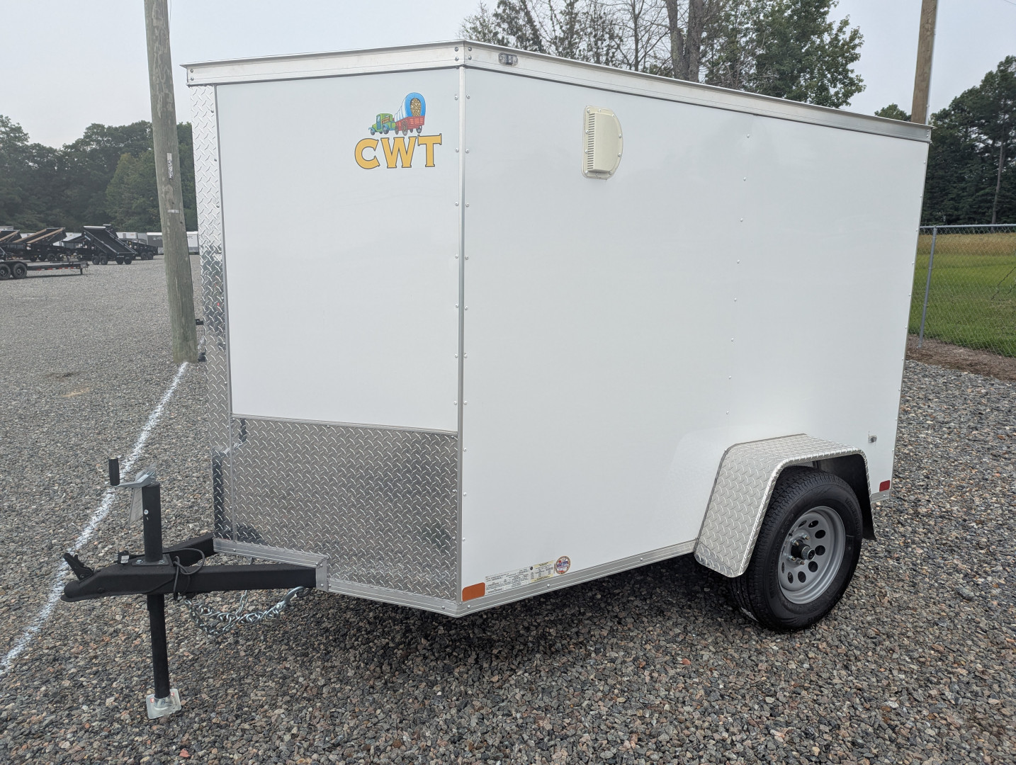 New 2025 Covered Wagon 5x8 Gold Series w/ Extra Height & Ramp