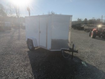 New 2025 Covered Wagon 5x8 Gold Series w/ Extra Height & Ramp